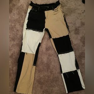 Patchwork Pants
